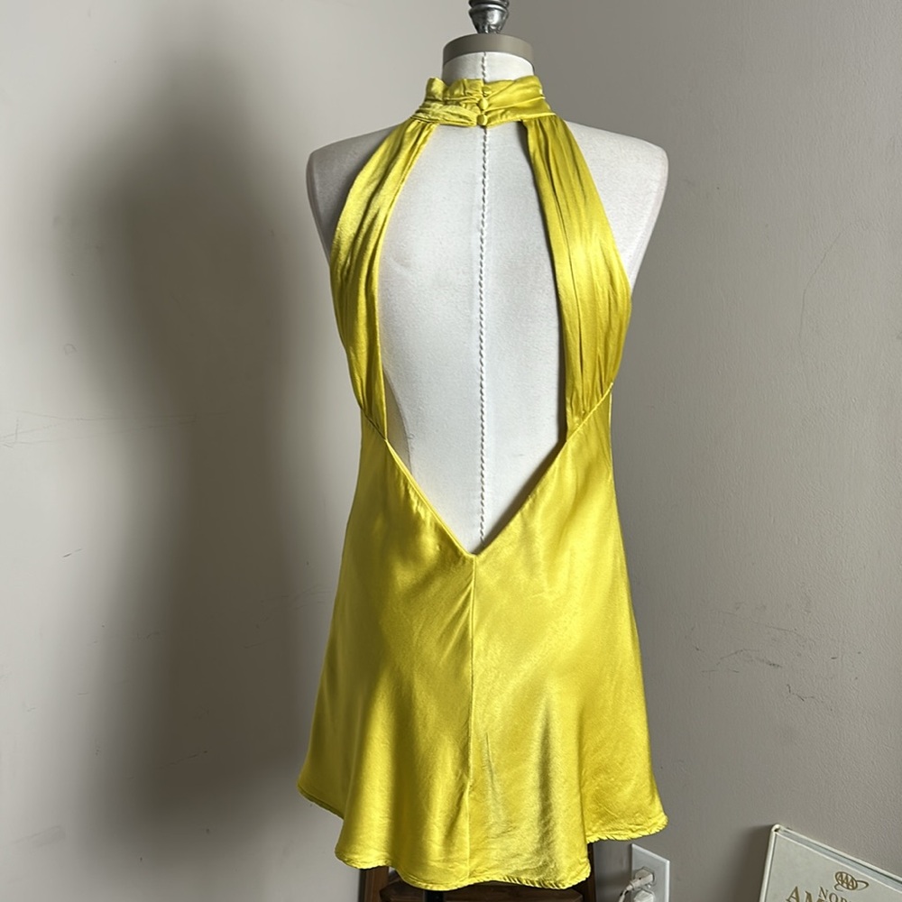 MESHKI Claire A-Line Mini Dress size M - Picture 7 of 14